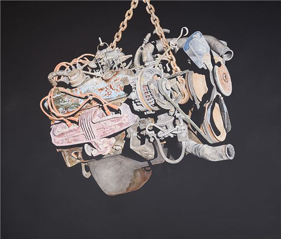 Moteur by Serge Lemonde, dated 2012