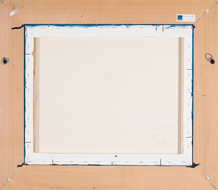 Artwork by Charles Pachter, Moose Lunar, Made of acrylic on canvas