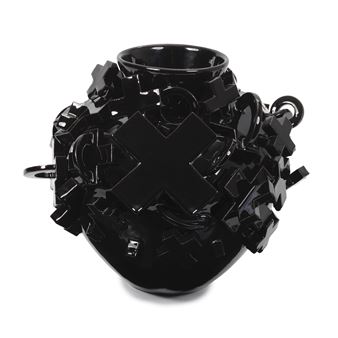 'I Feel Noughty, I Feel Cross, 1' vessel , 2021 - Josh Aubrook