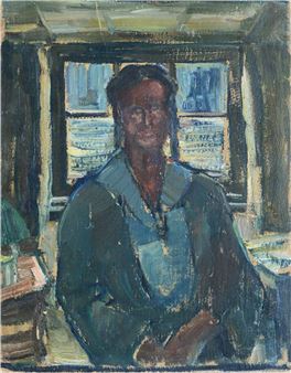 Self-portrait (sketch) - Gerta Springer