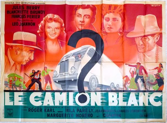 THE WHITE TRUCK Léo Joannon by Jacques Bonneaud, 1943