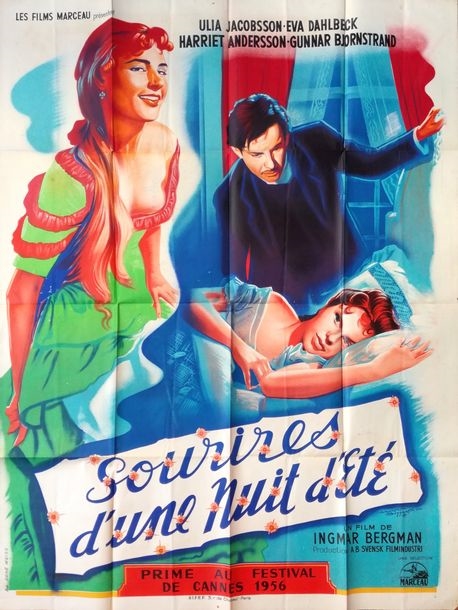 Artwork by Jacques Bonneaud, Ingmar Bergman, Made of poster