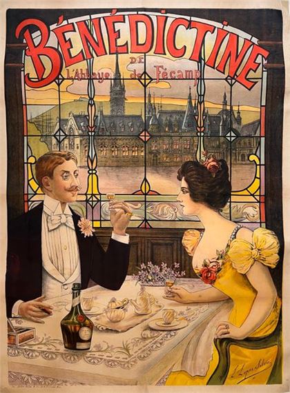 Benedictine of the Abbey of Fécamp by Lucien Lopez Silva, 1898