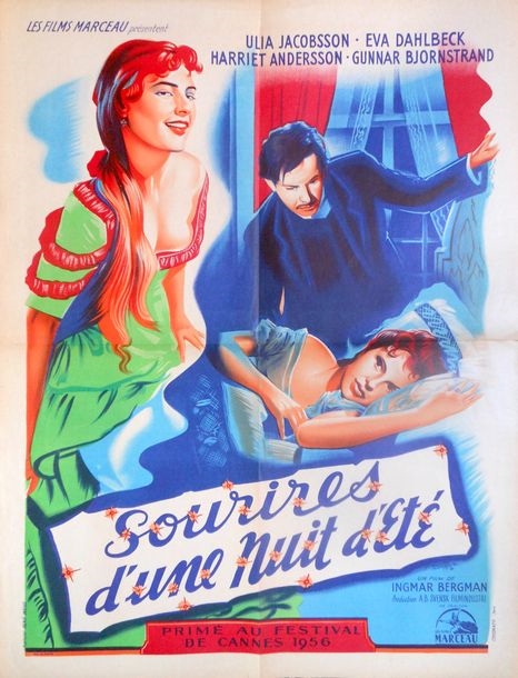 Artwork by Jacques Bonneaud, Ingmar Bergman, Made of poster