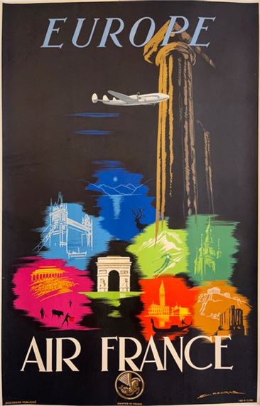 Edmond Maurus | Air France (1950) | MutualArt