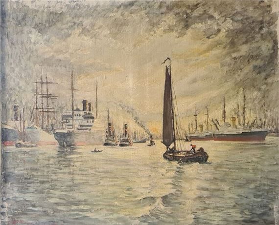 Rotterdam (?), 1926 by Fernand Laval, 1926