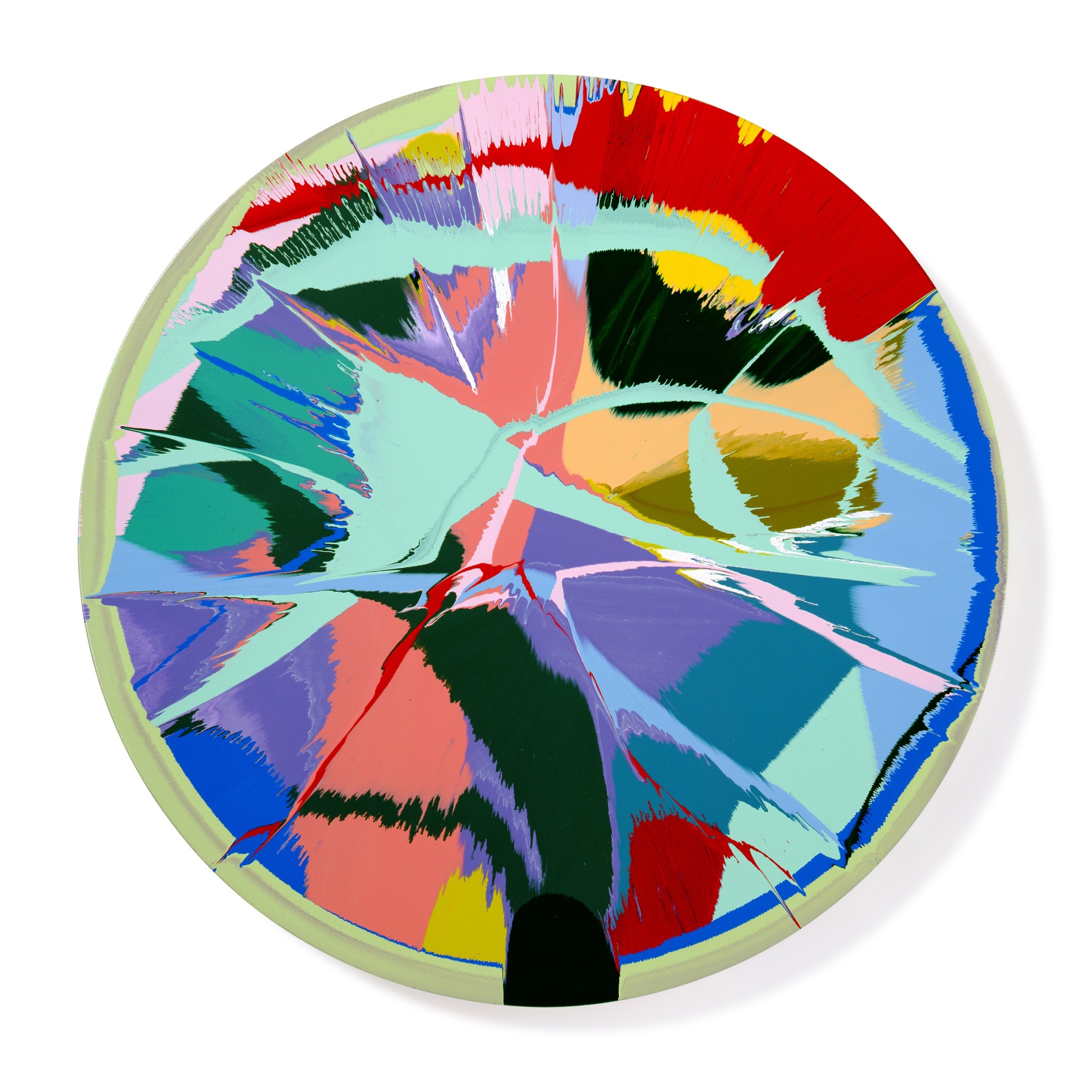 Damien Hirst | Beautiful Dance with the Devil Painting (2007) | MutualArt