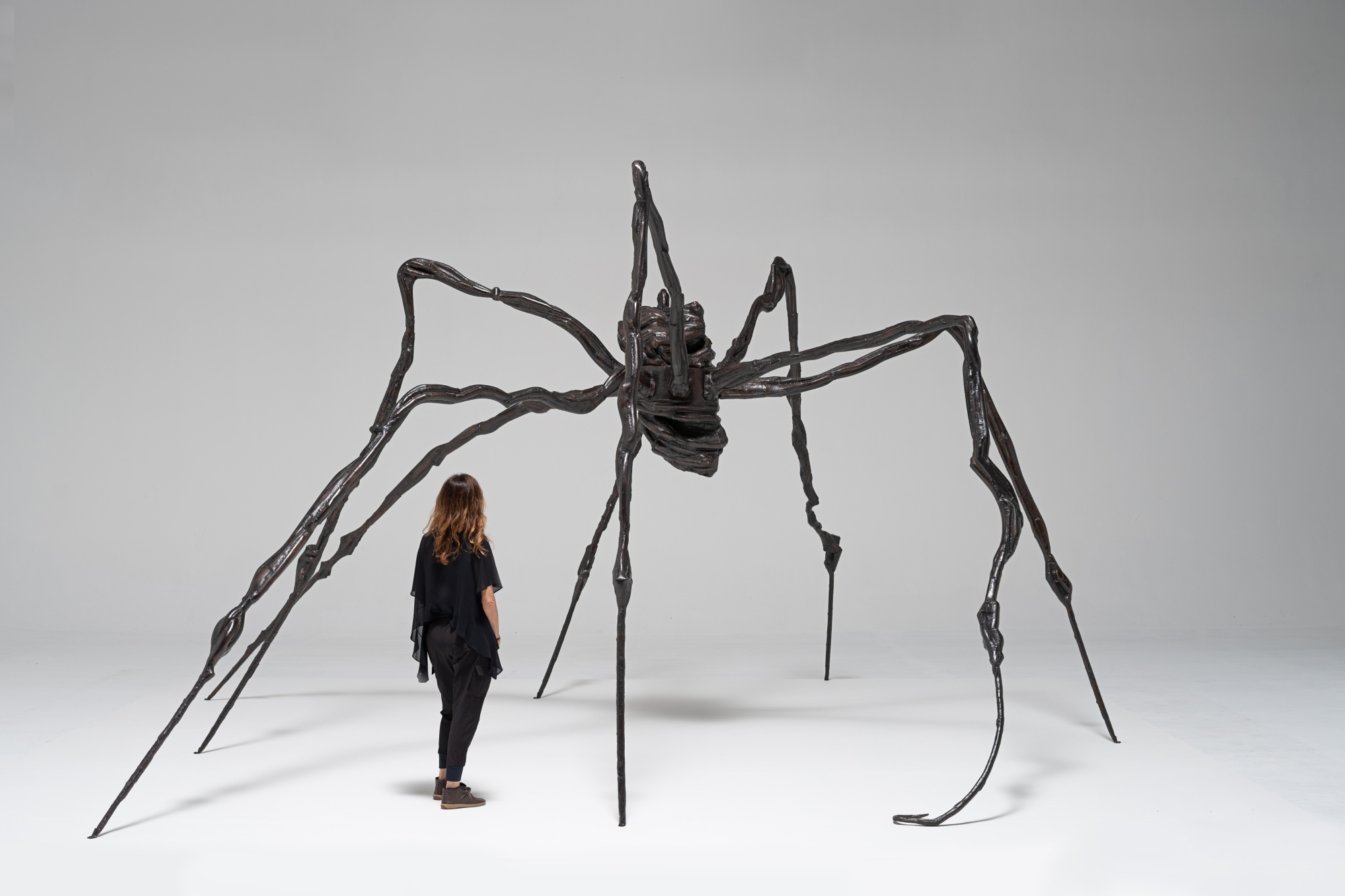 Artwork by Louise Bourgeois, Spider, Made of bronze