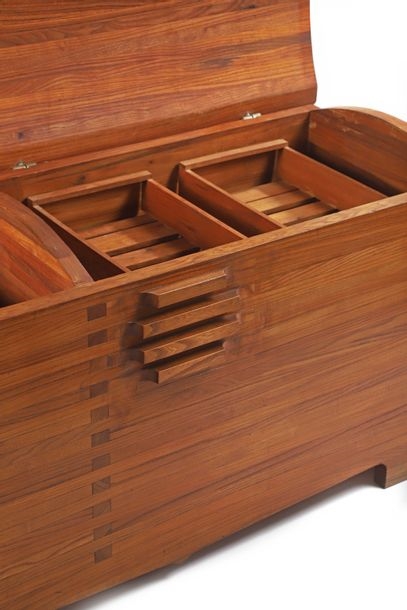 Pierre Chapo | Rare chest called R25A Elm (Circa 1970) | MutualArt