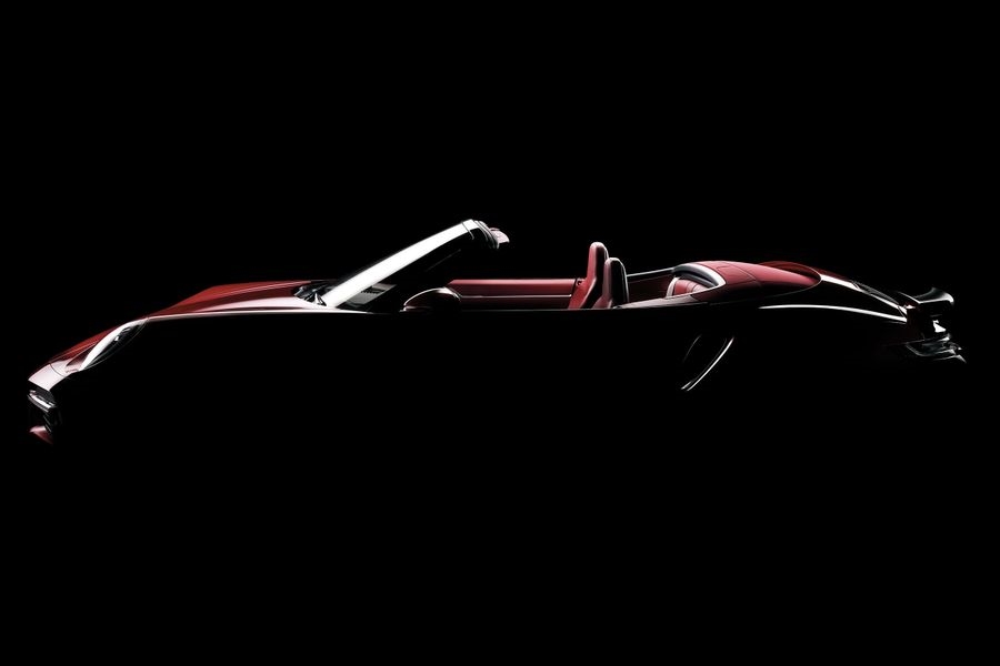 Artwork by Axel Ruhomaully, SHADE OF RED - CENTER PORSCHE PARIS (VELIZY), Made of print on Hahnemühle paper