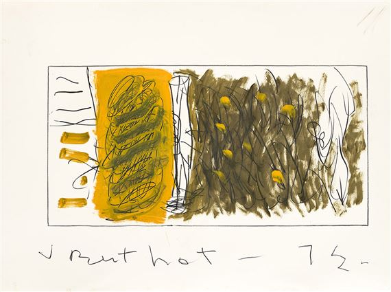 Untitled. by Jake Berthot, 1972