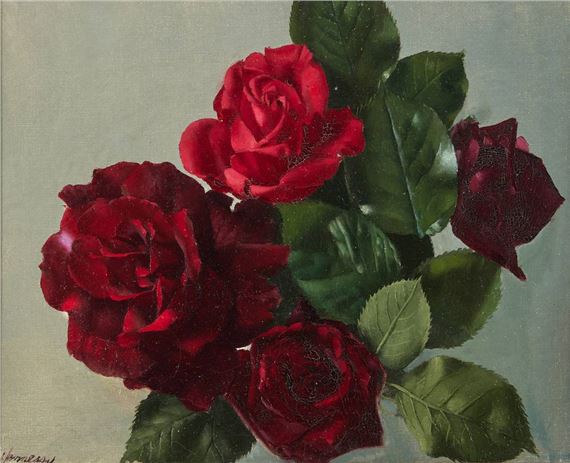 Patrick Hennessy | PINK ROSES | MutualArt