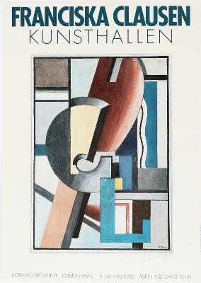 Clausen | poster from Kunsthallen MutualArt