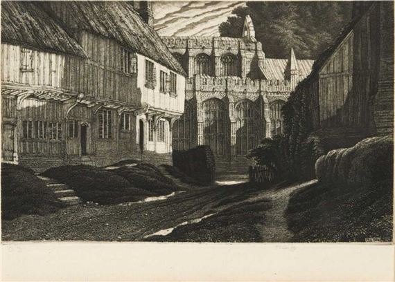 Memory of Clavering by Frederick Landseer Maur Griggs, 1934