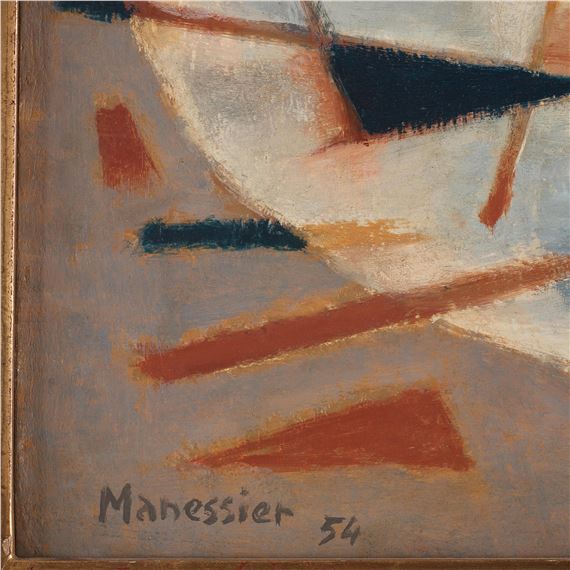 Alfred Manessier | Alfred Manessier, Barques (54) | MutualArt