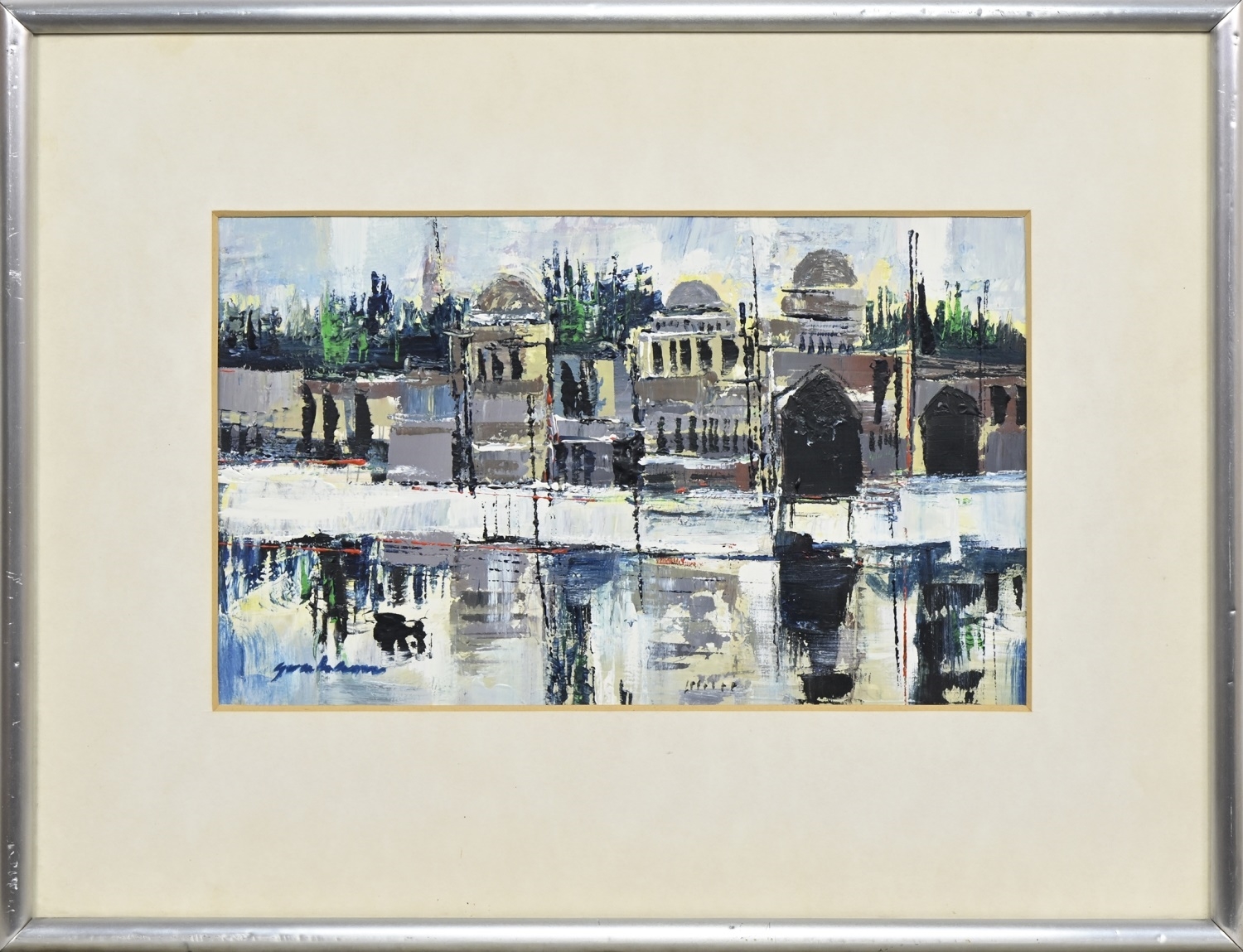 Artwork by Josephine Graham, MOROCCO, Made of oil on card