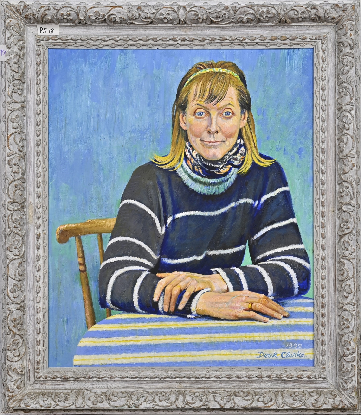 Derek Clarke | PORTRAIT OF PAT SEMPLE (1992) | MutualArt