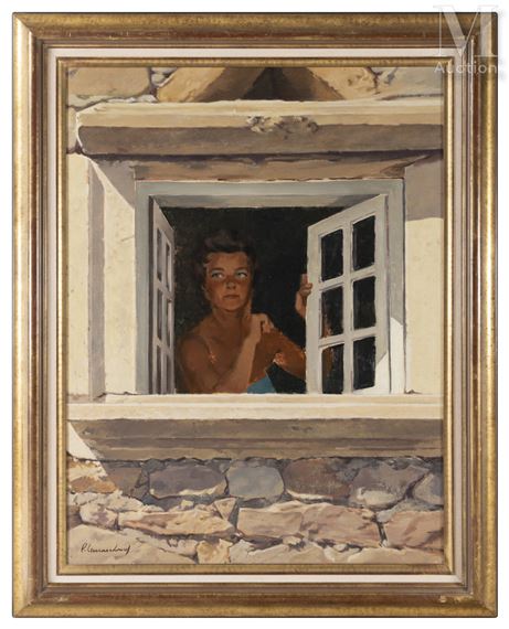 Femme à la fenêtre by Pierre Lemarchand