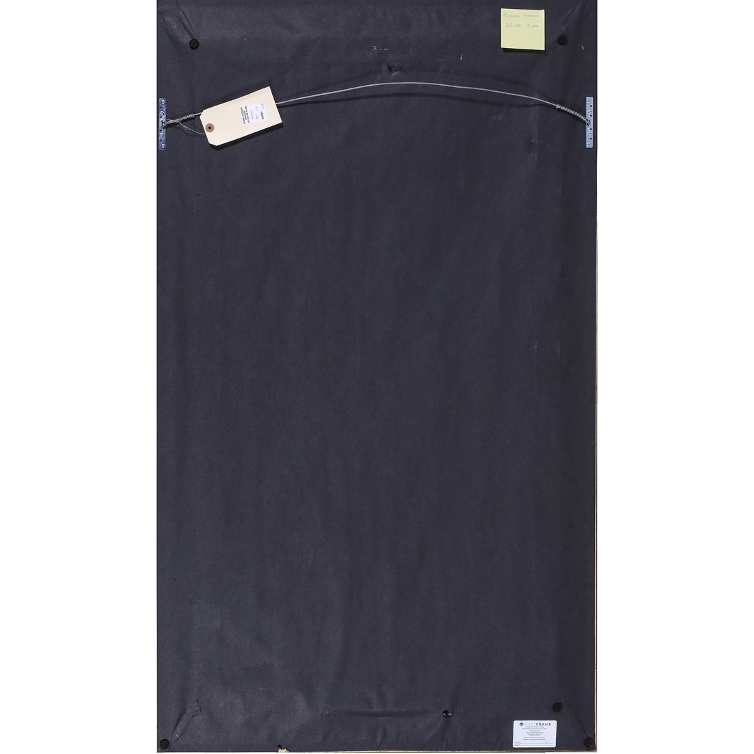 Artwork by Robert Frame, Philodendron, Made of oil on board