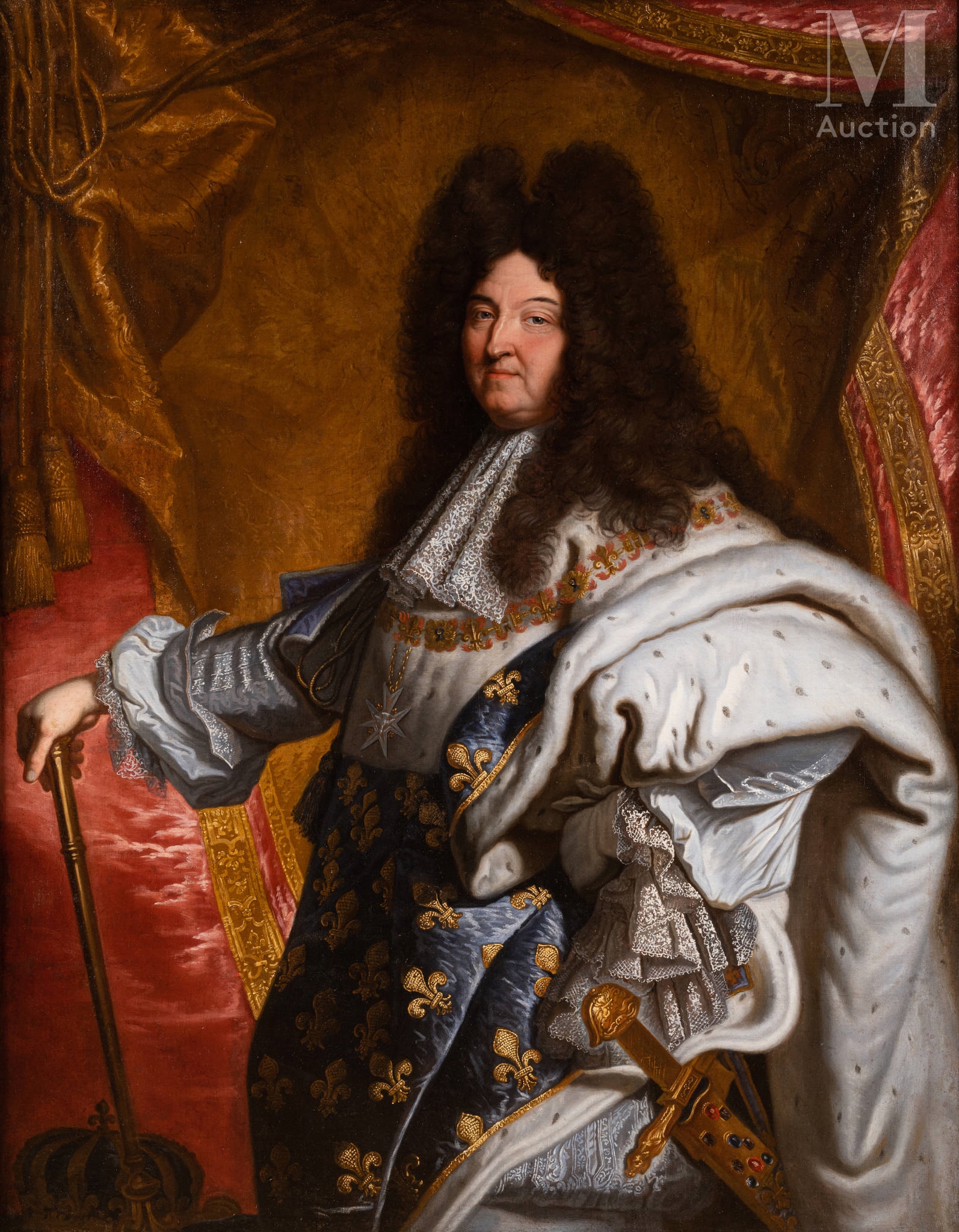 Portrait of Louis XIII, king of France and Navarre (1601…