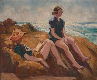 Bathers - Gwendolyn Grant