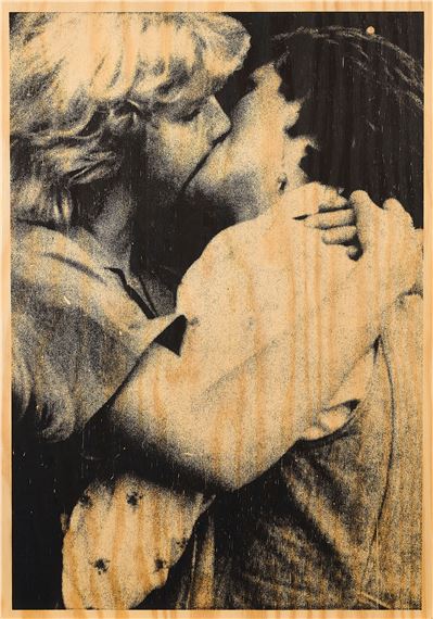 Kuss III. by Stephan Balkenhol, 2000