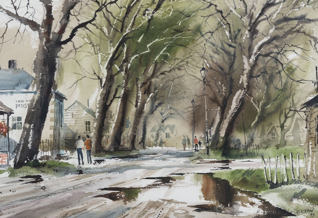 J. K. Reed | Main Street Arrowtown (1995) | MutualArt