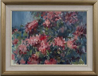 Crimson Goldsworth Rhododendrons - Brian Badcock