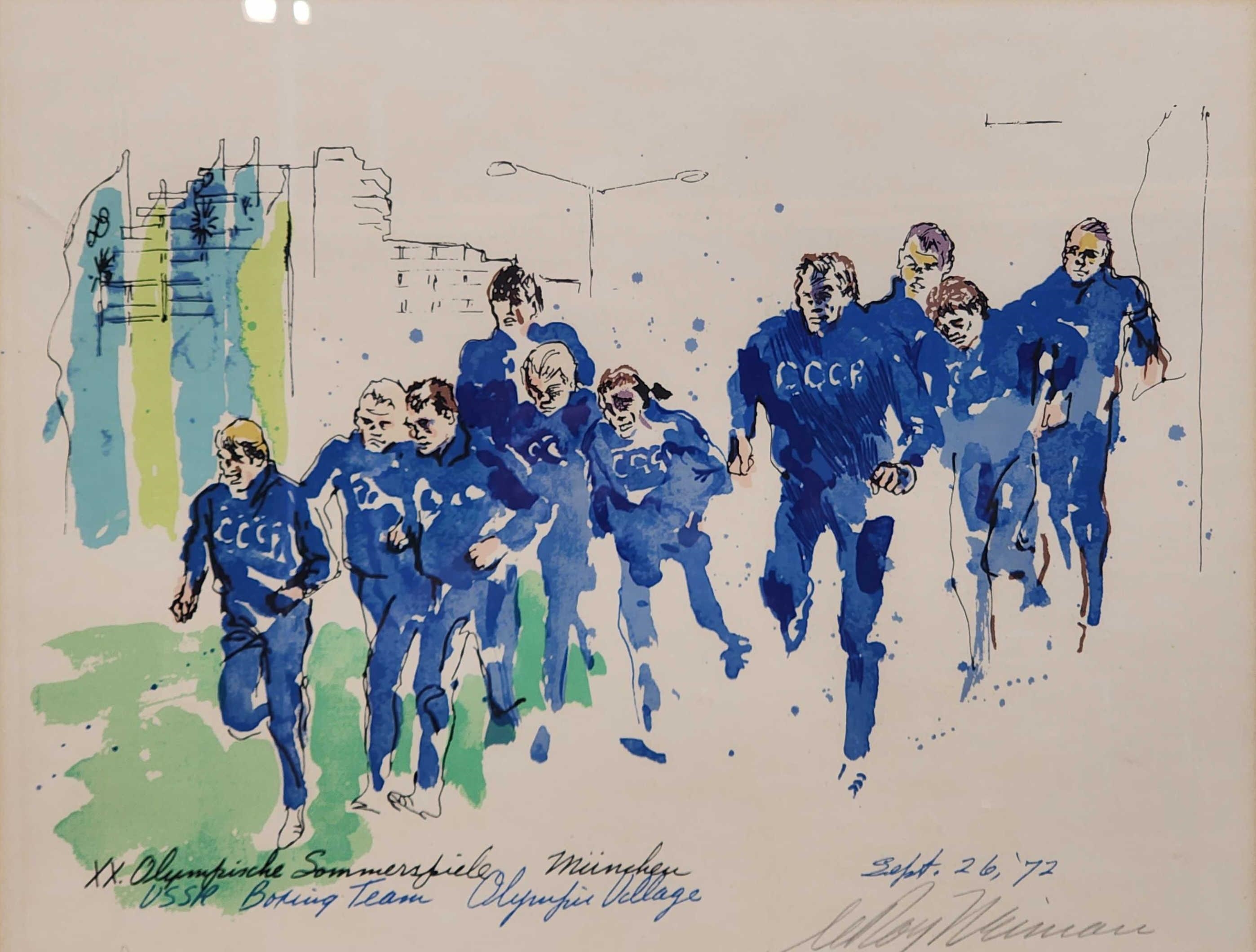 LeRoy Neiman | Leroy Neiman Signed Limited Edition Artist Proof Print ...