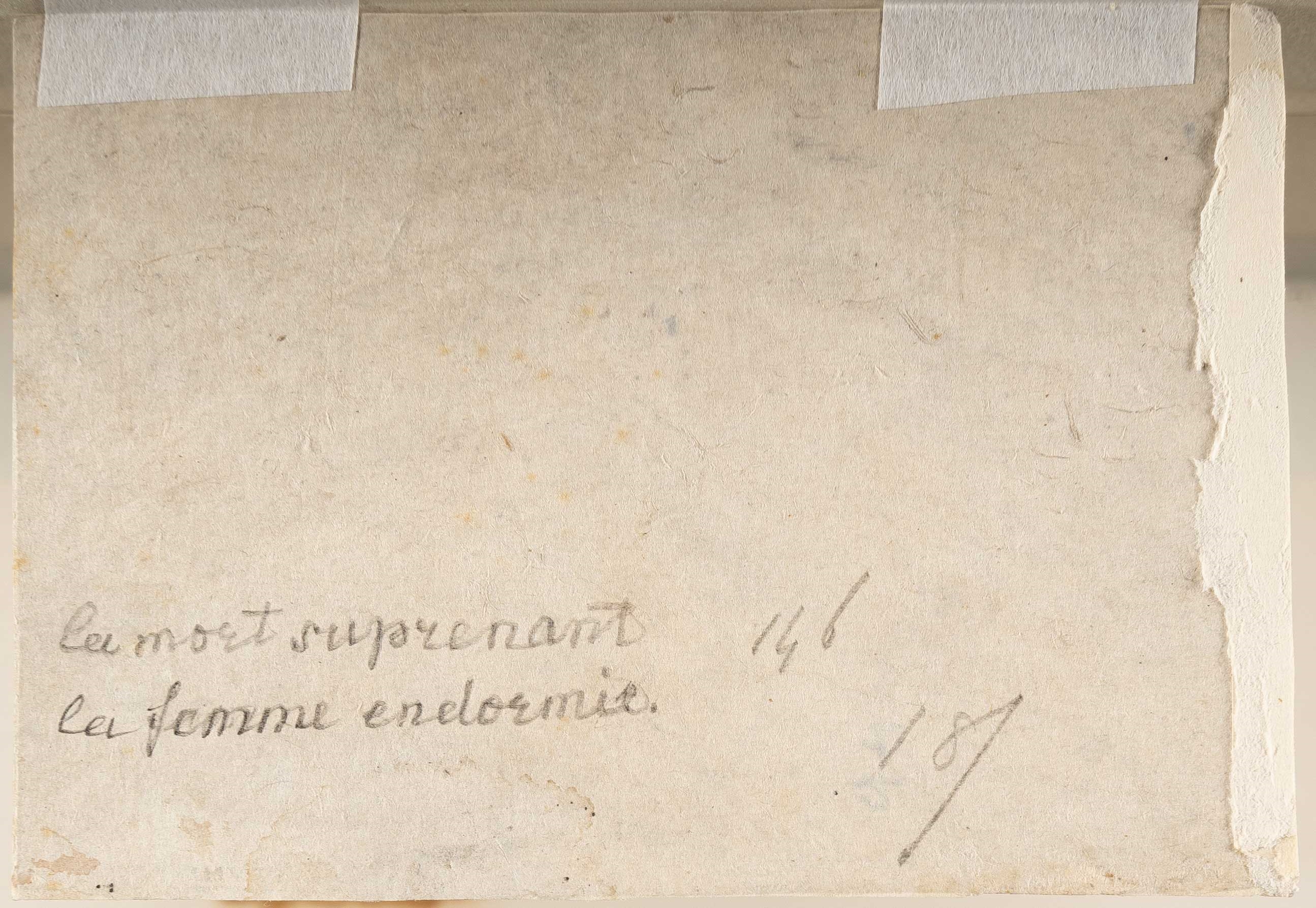 Artwork by Hans Sebald Beham, Death and the Sleeping Woman, Made of Engraving on laid paper