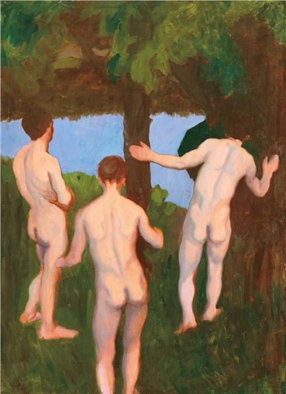 Night I. by Károly Ferenczy, 1912