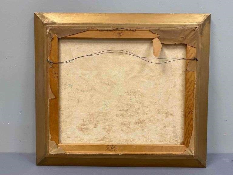 Artwork by Elsa Sclroll, 1952 Elsa Sclroll Tropical Paradise Oil Painting on Canvas, Made of canvas