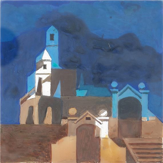 California by Charles Sheeler, Executed in 1957