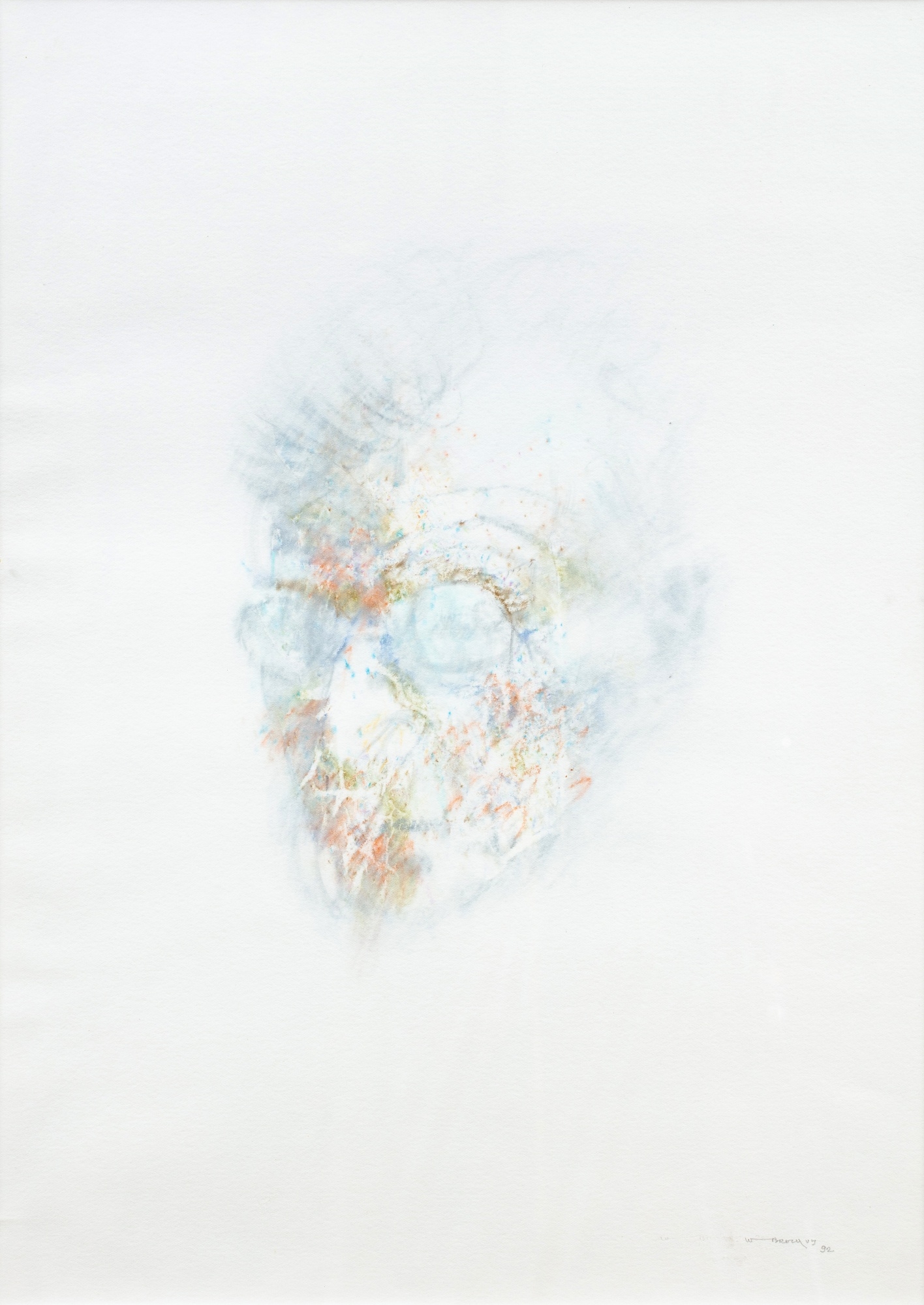 Louis Le Brocquy | Image of Samuel Beckett (1992) | MutualArt