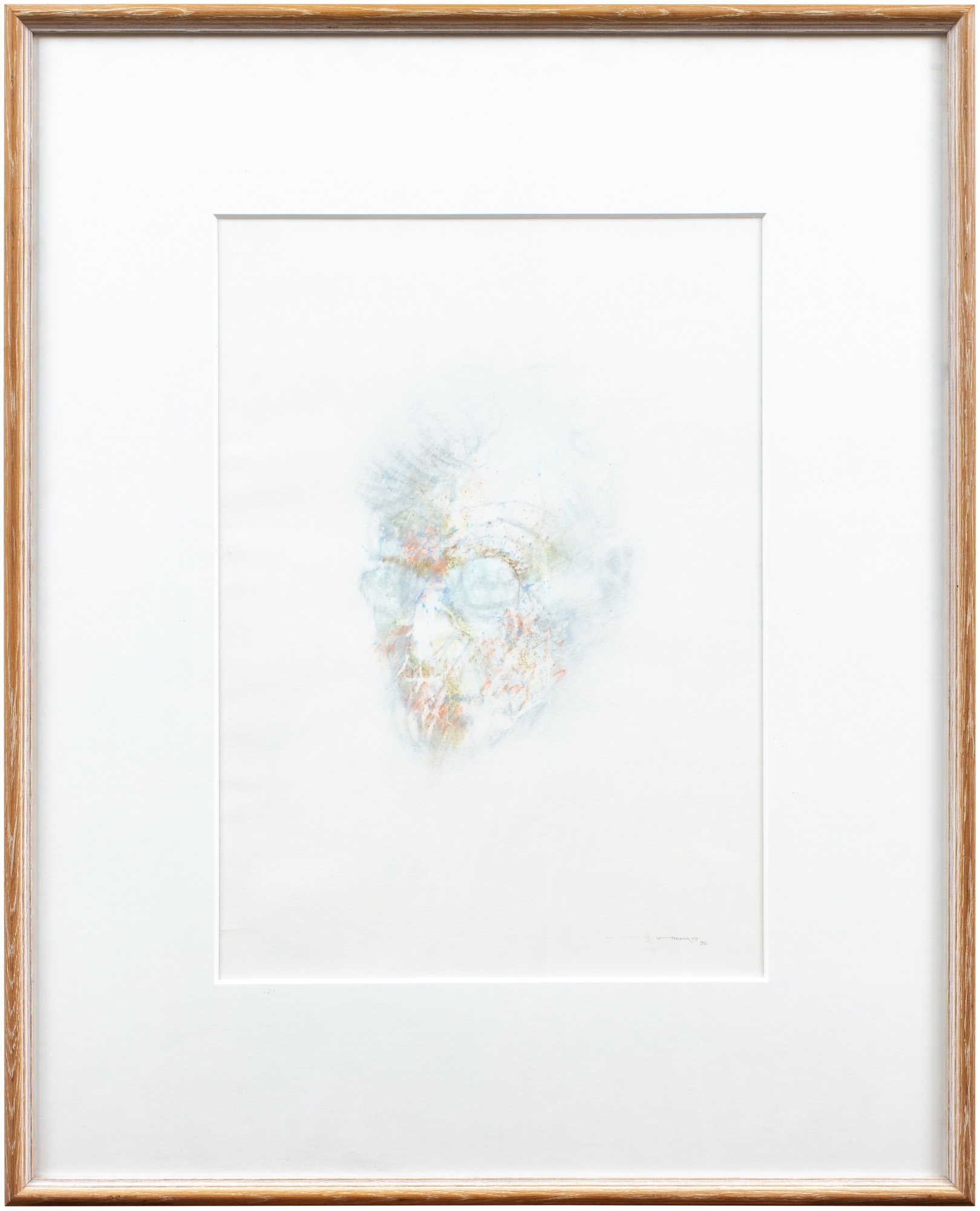 Louis Le Brocquy | Image of Samuel Beckett (1992) | MutualArt