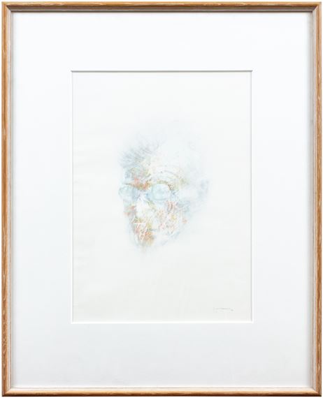 Louis Le Brocquy | Image of Samuel Beckett (1992) | MutualArt