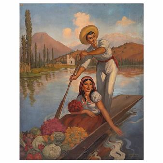 Xochimilco - Víctor M. Magallón