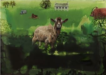 SELF PORTRAIT AT MY CHILDHOOD HOME - Ann Quinn