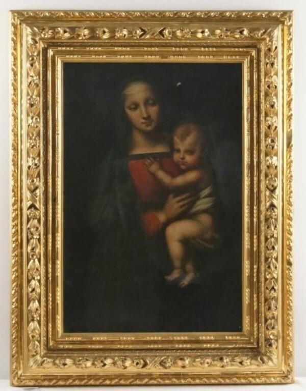 Raffaello Sanzio | After Raphael Sanzio Madonna del Granduca Oil ...