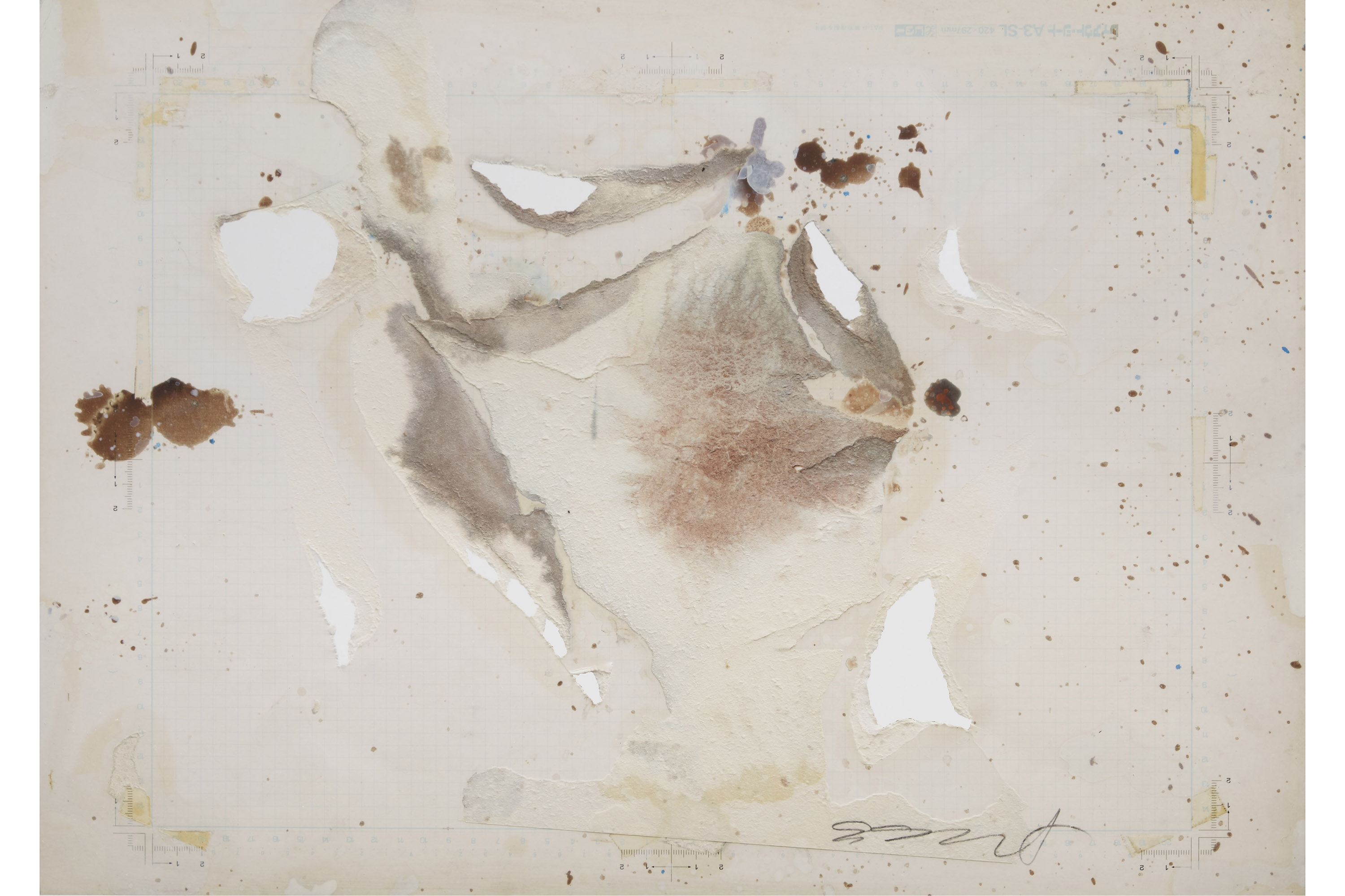 Shozo Shimamoto | [Hole] (1962) | MutualArt