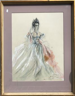 Costume design for Hyppolyta - James Bailey