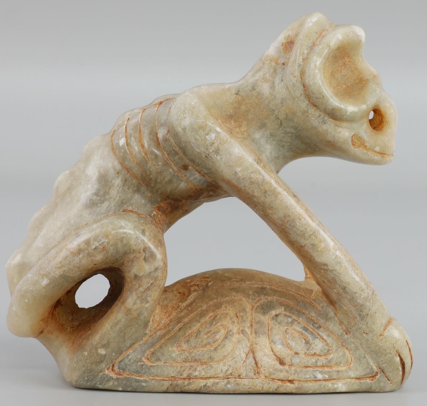 Larry Roberts | TAINO ANTHROZOOMORPH CEMI OR EFFIGY | MutualArt