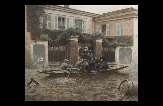 The floods of Paris by Jules Didier
