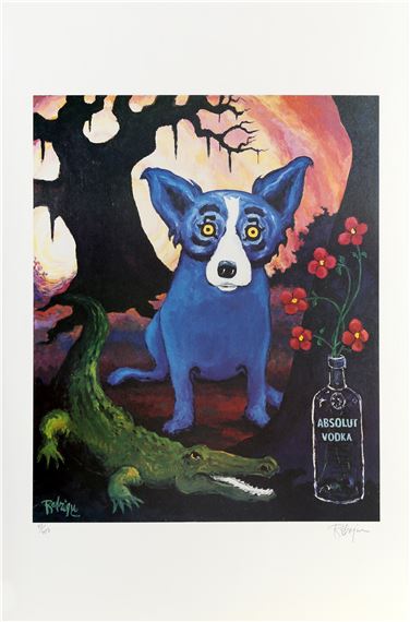 George Rodrigue | Absolut Louisiana (1992) | MutualArt