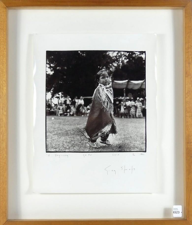 Artwork by Greg Staats, A Beginning, Made of gelatin silver print