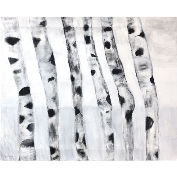 TREES CONNECTING WITH EACH OTHER by Temi Dulberg