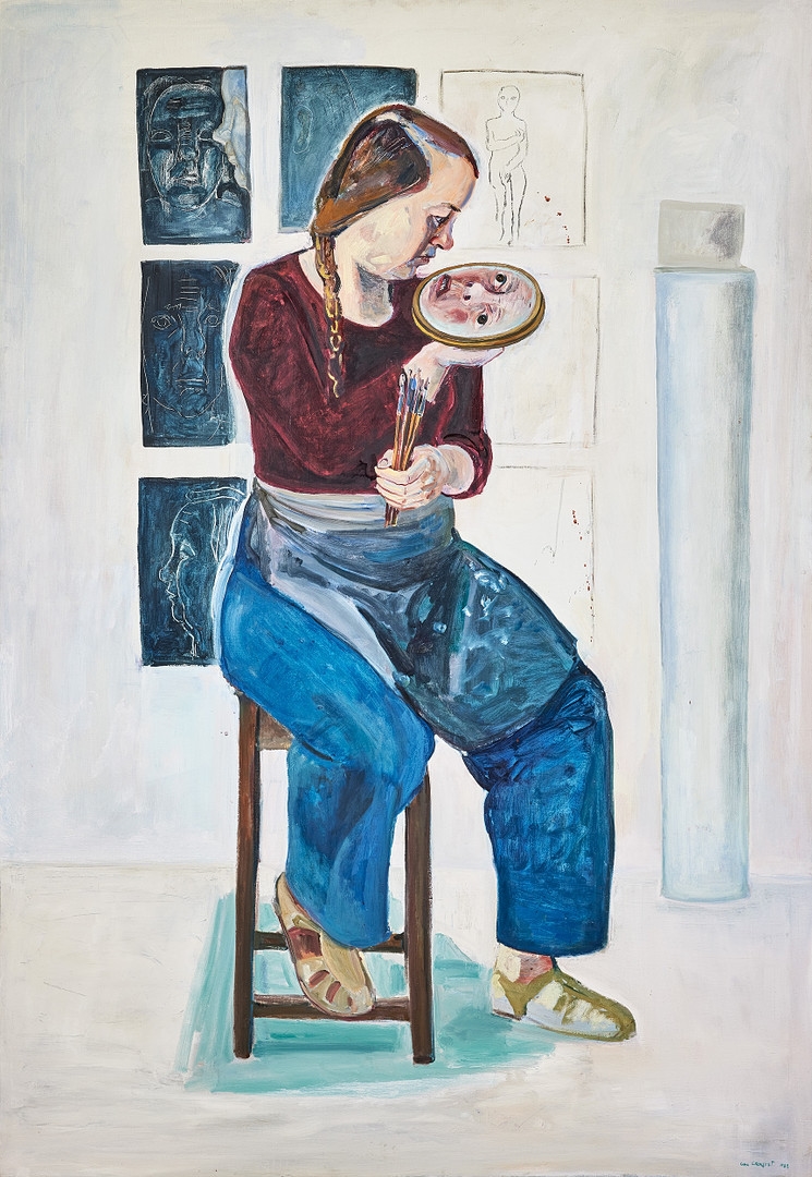 Mirror/In the Mirror by Lena Cronqvist, 1982