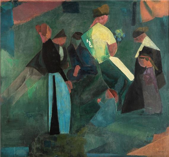 Picnic by Reinhold Ewald, 1920