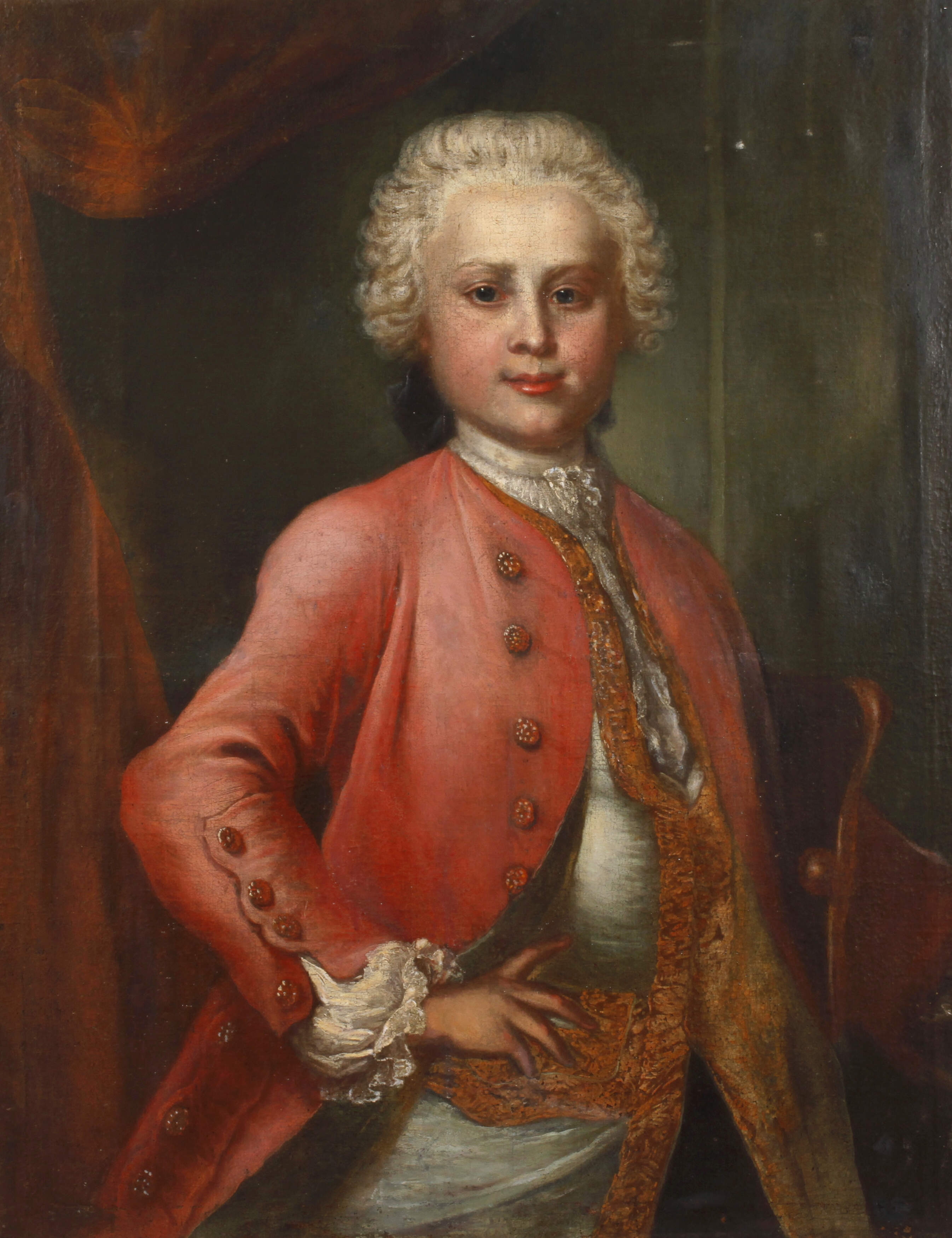 Heinrich von Luckner | Portrait eines jungen Adligen (1745) | MutualArt