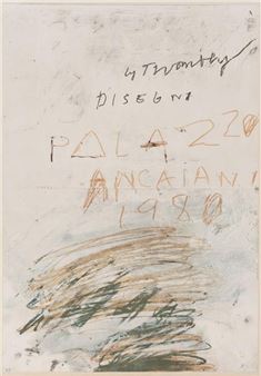 印刷物 Cy Twombly - Poster project (1980) Cy Twombly POSTER PROJECT (1980) Limited Edition of 1,000